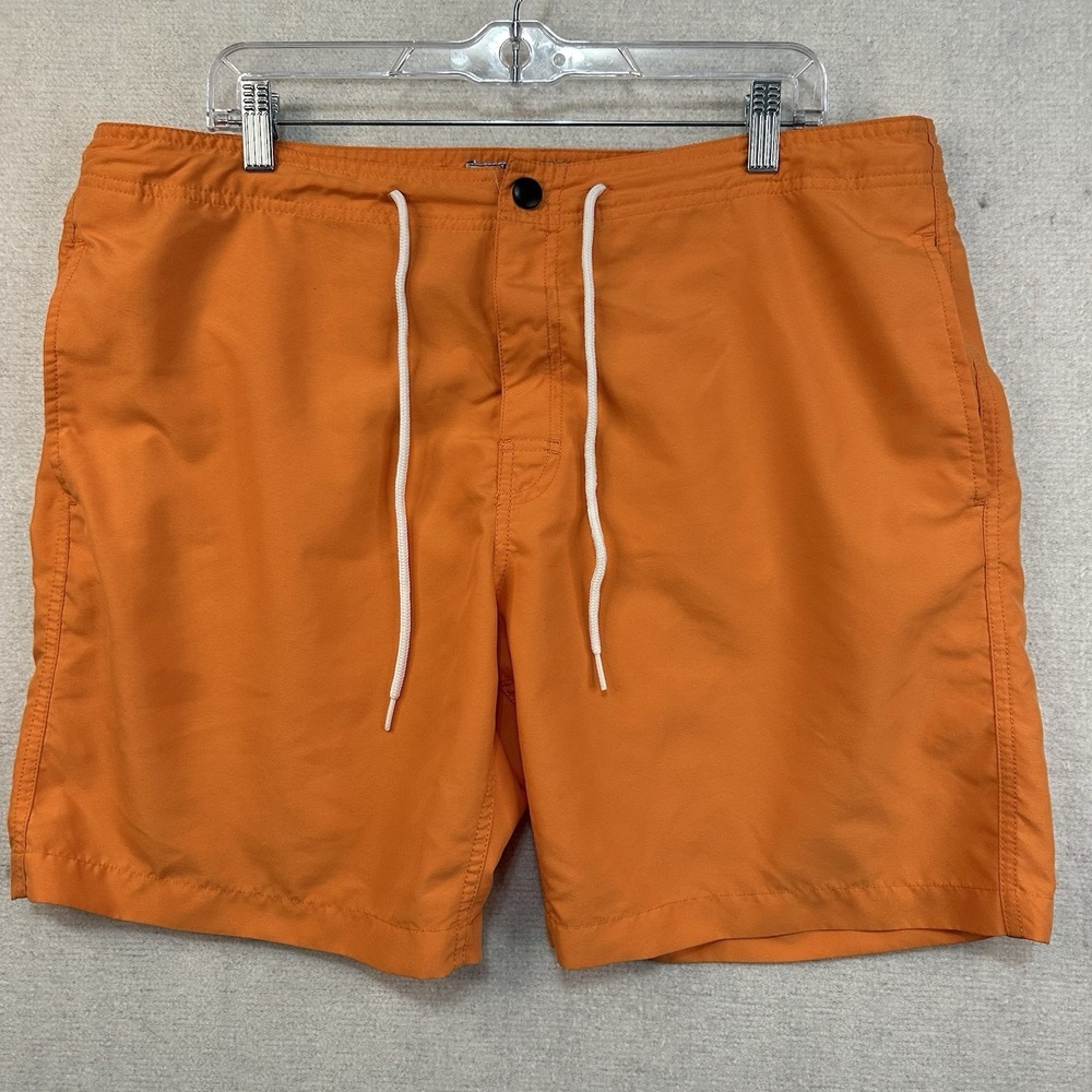 Trunks Surf And Swim Co Men's Shorts‎ Swim Trunks Orange Size 38 Beach